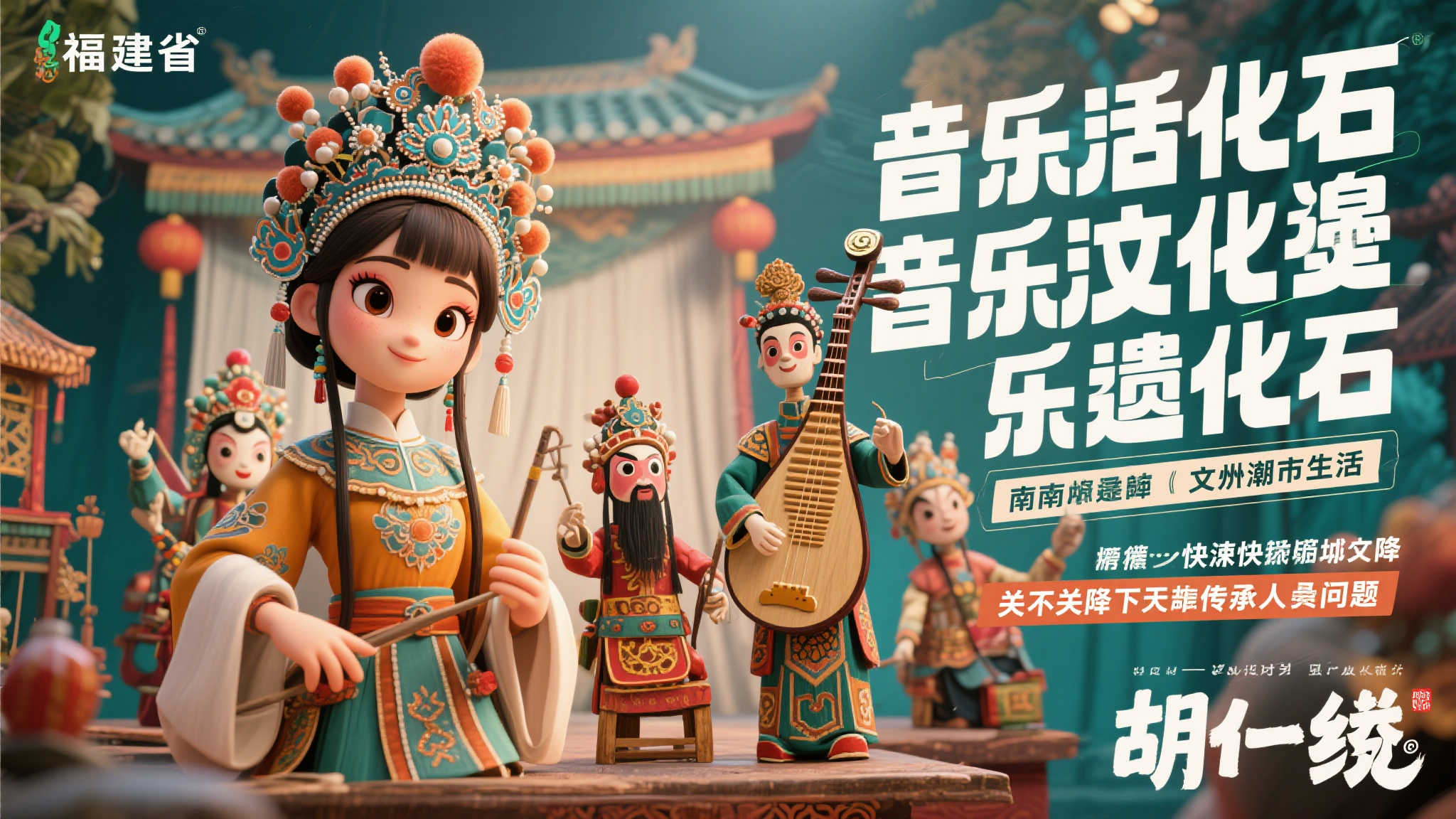 胡一菲”跨界携手福建非遗，开启文化新篇章！